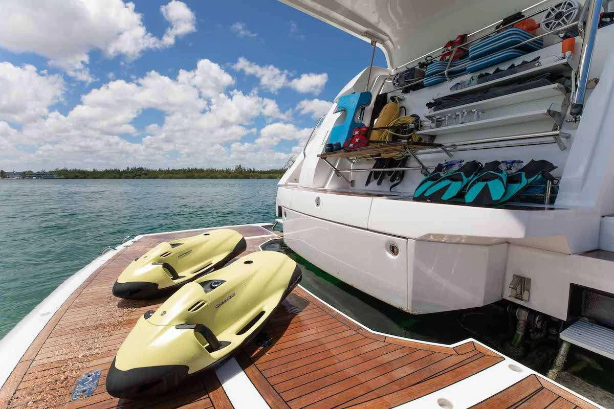 a boat on the water aboard LAGO PARADISE Yacht for Sale