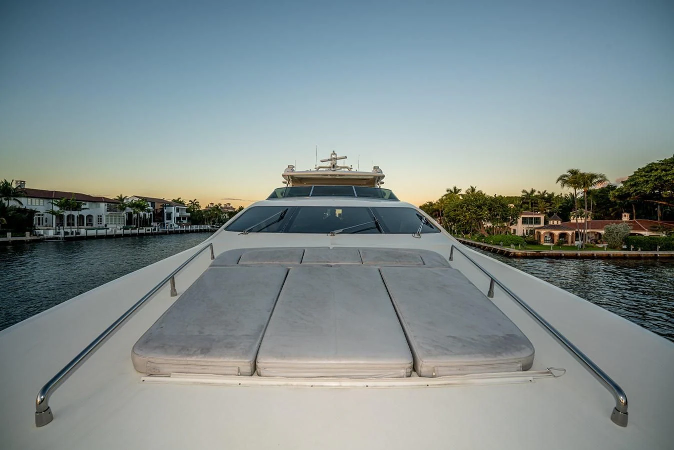 a boat on the water aboard VIVERE Yacht for Sale