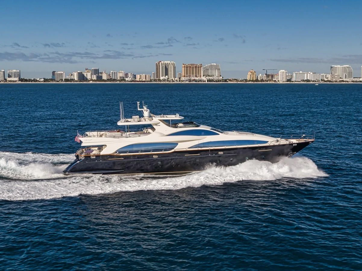 a boat on the water aboard VIVERE Yacht for Sale