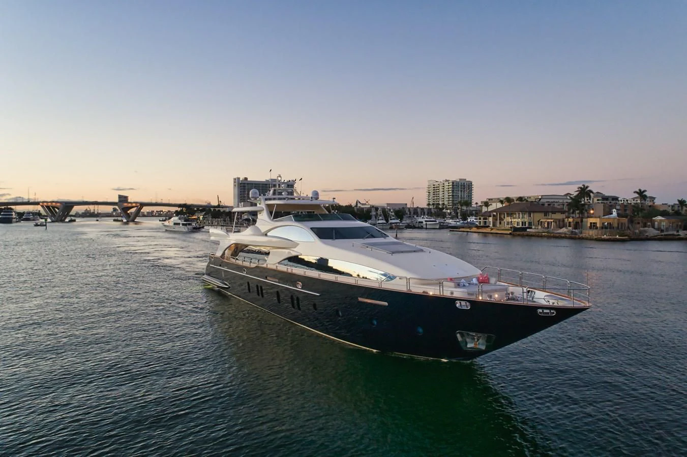 a boat in the water aboard VIVERE Yacht for Sale