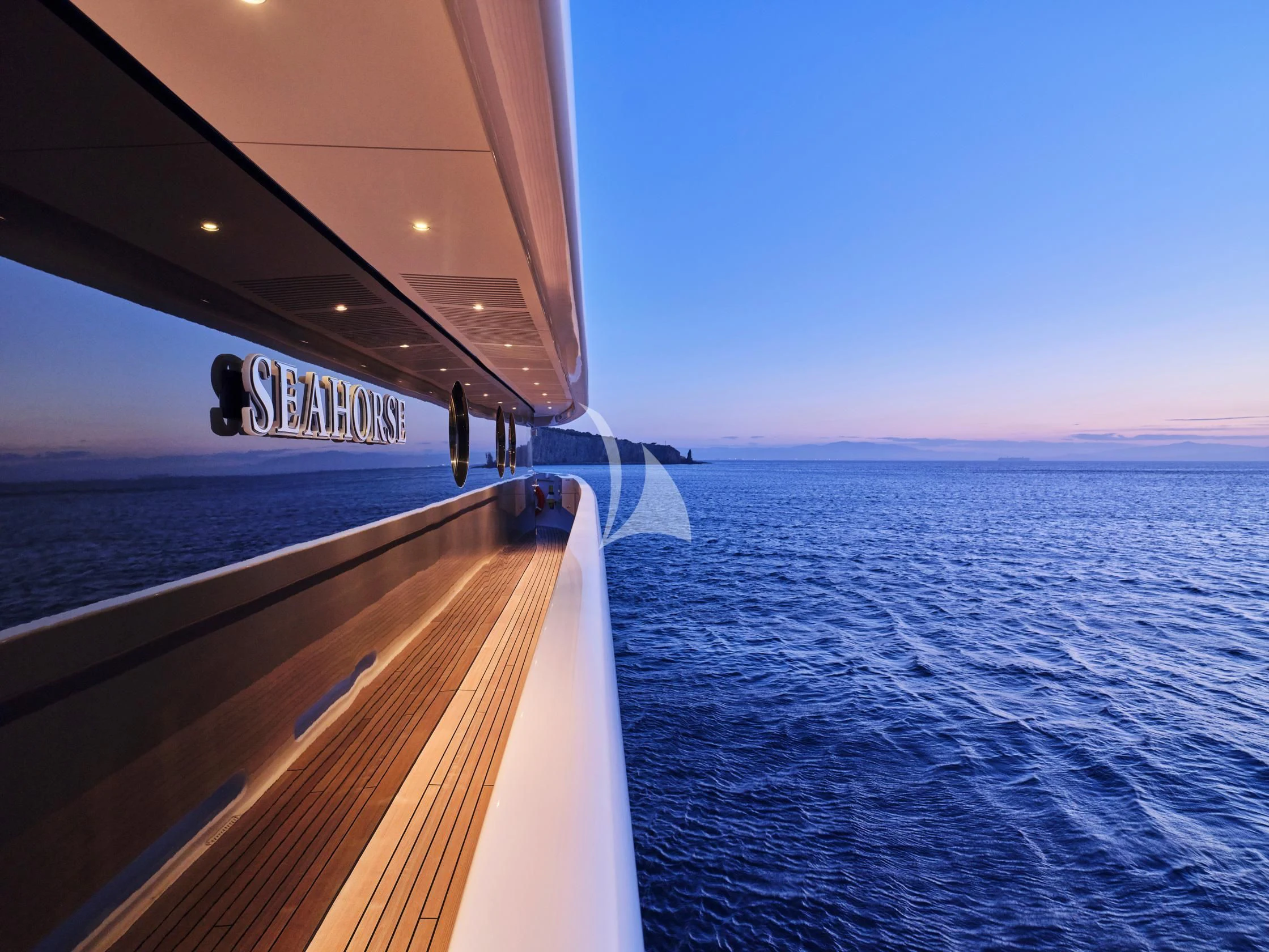 a boat on the water aboard SEAHORSE Yacht for Sale