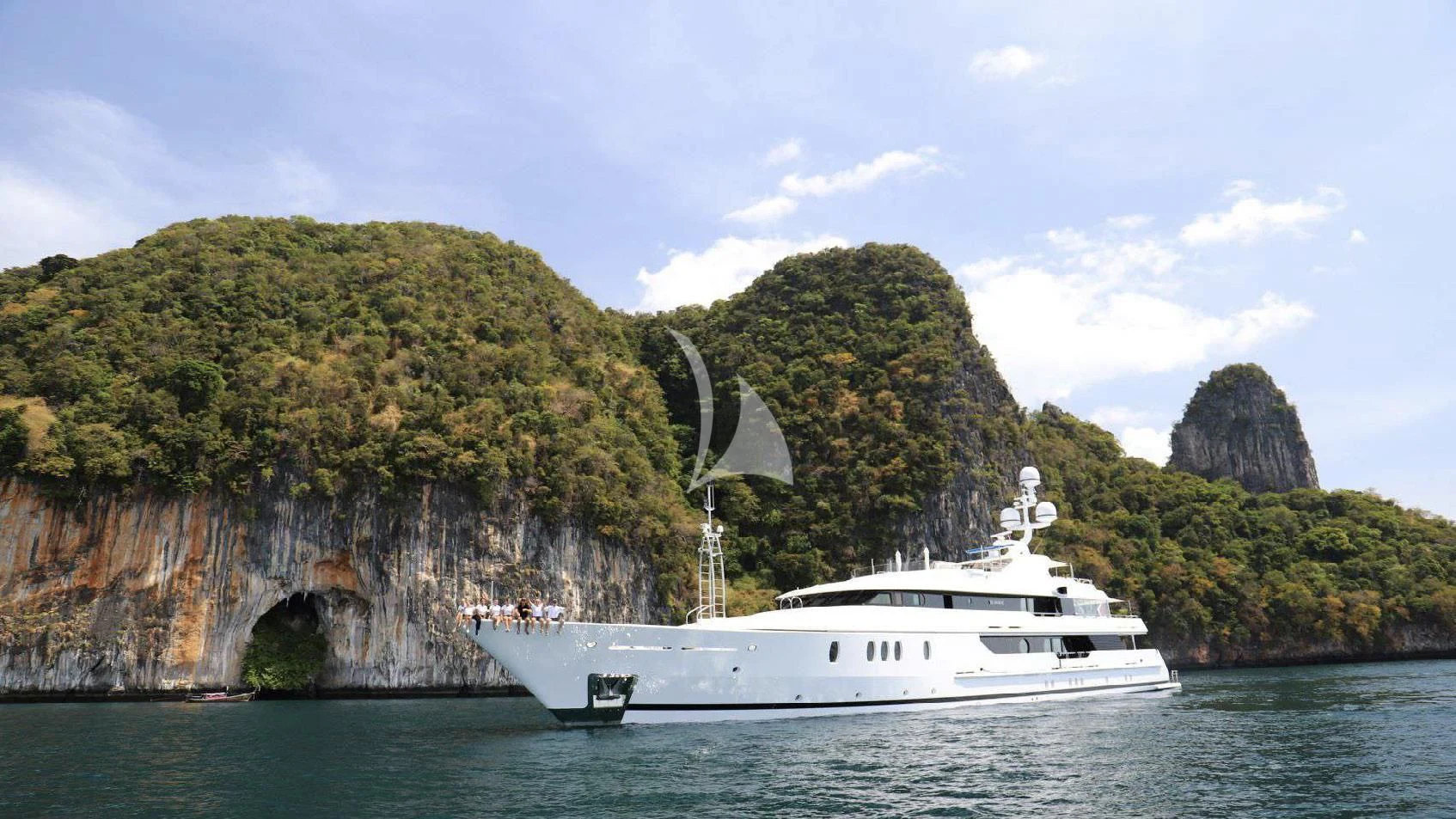 a boat on the water aboard SEAHORSE Yacht for Sale