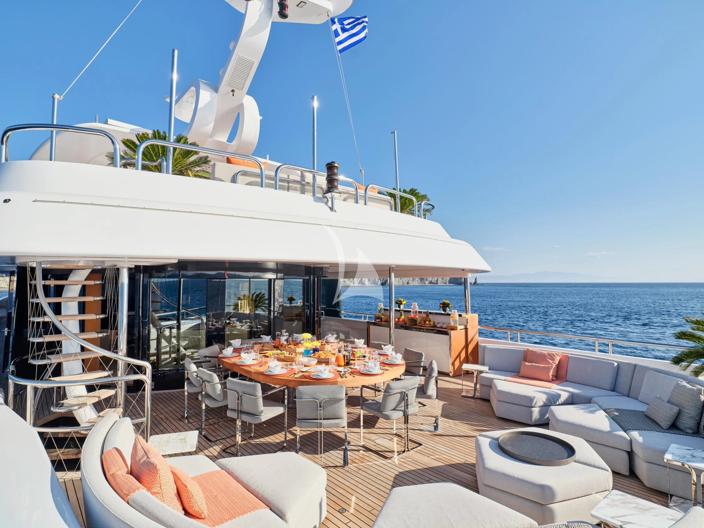 a boat on the water aboard SEAHORSE Yacht for Sale