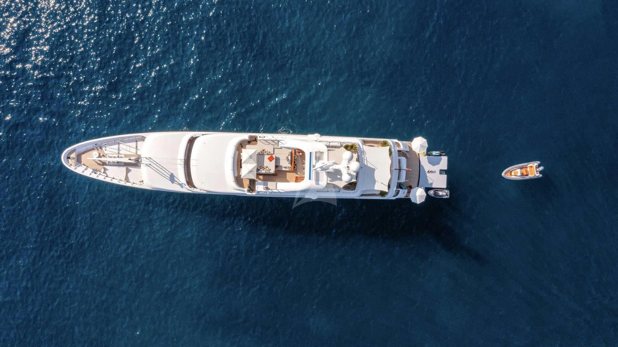 a ship in the water aboard SEAHORSE Yacht for Sale