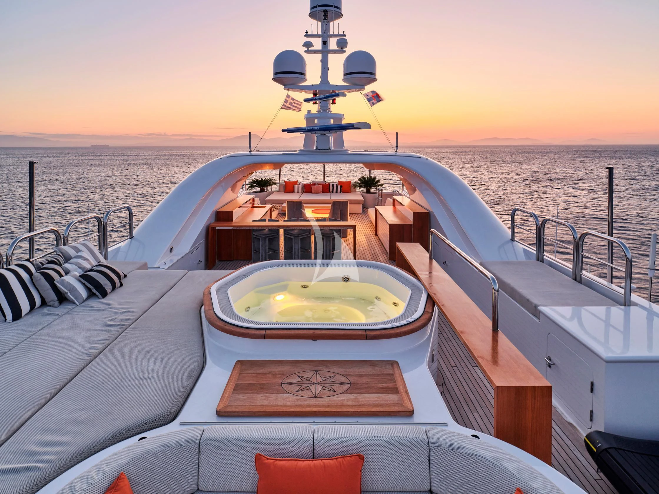 a boat on the water aboard SEAHORSE Yacht for Sale