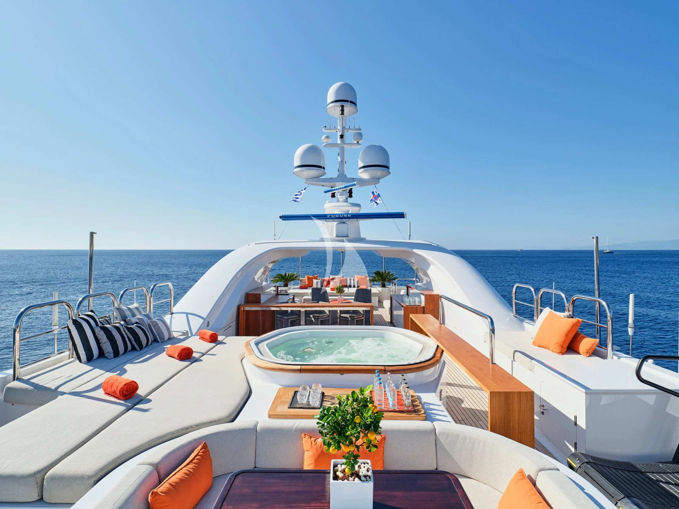 a boat on the water aboard SEAHORSE Yacht for Sale