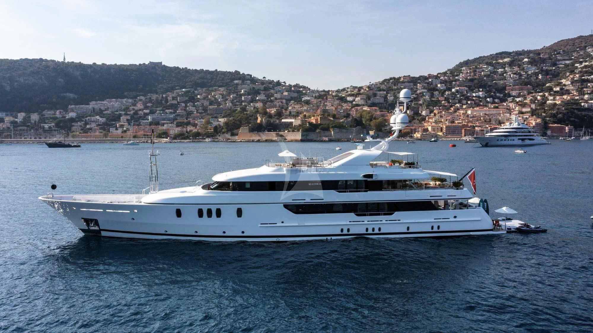 a boat in the water aboard SEAHORSE Yacht for Sale