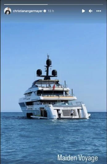 a boat in the water aboard SEVEN SINS Yacht for Sale