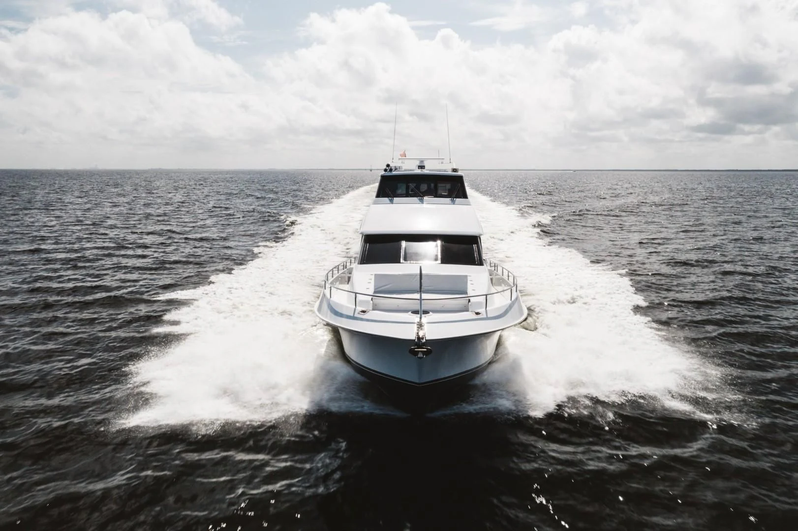 a boat on the water aboard DOUBLE EAGLE Yacht for Sale