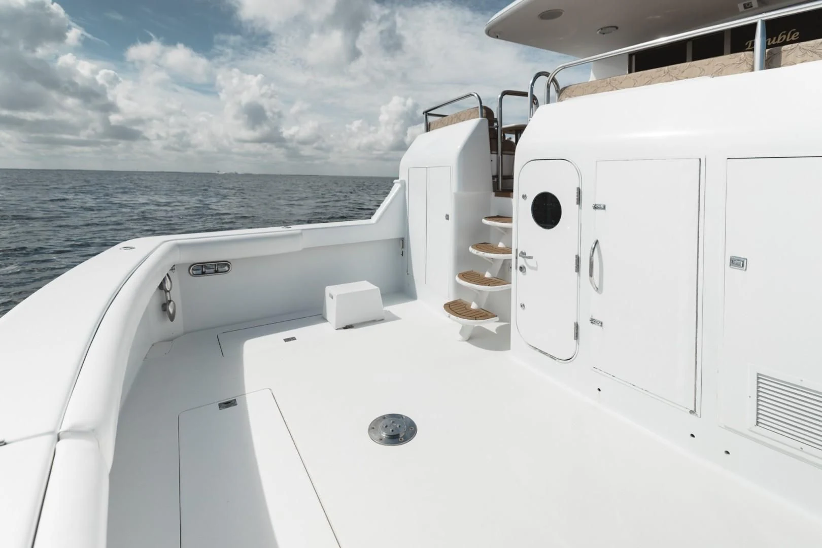 a boat on the water aboard DOUBLE EAGLE Yacht for Sale