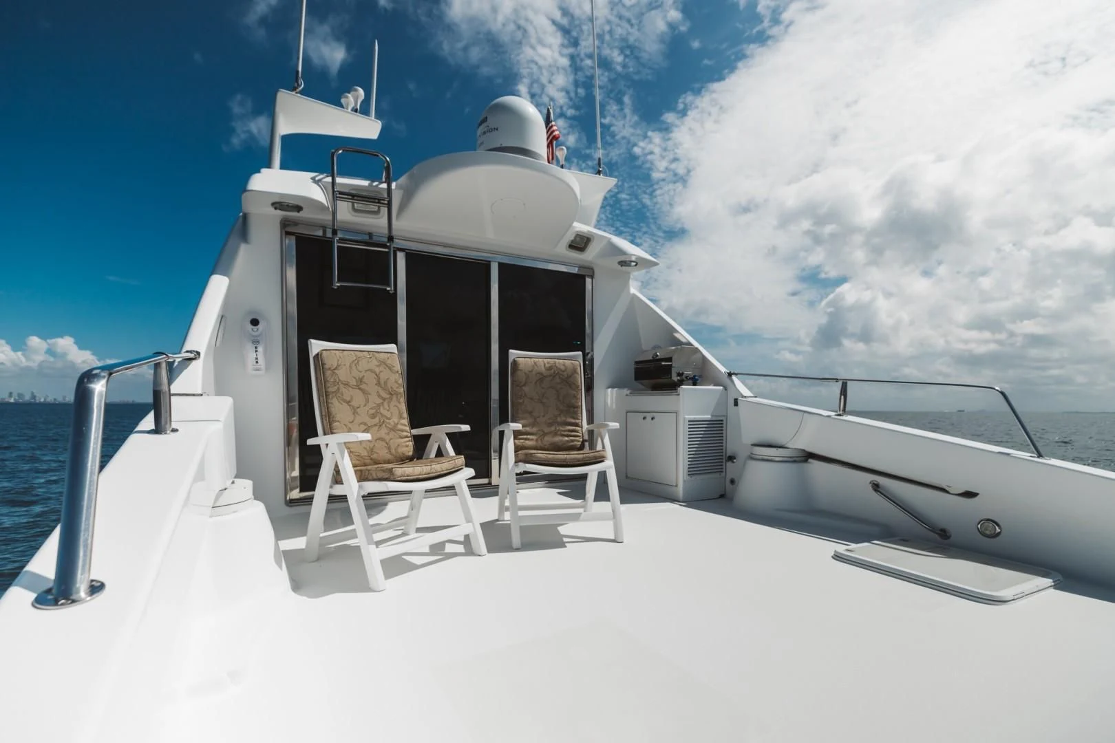 a boat on a boat aboard DOUBLE EAGLE Yacht for Sale