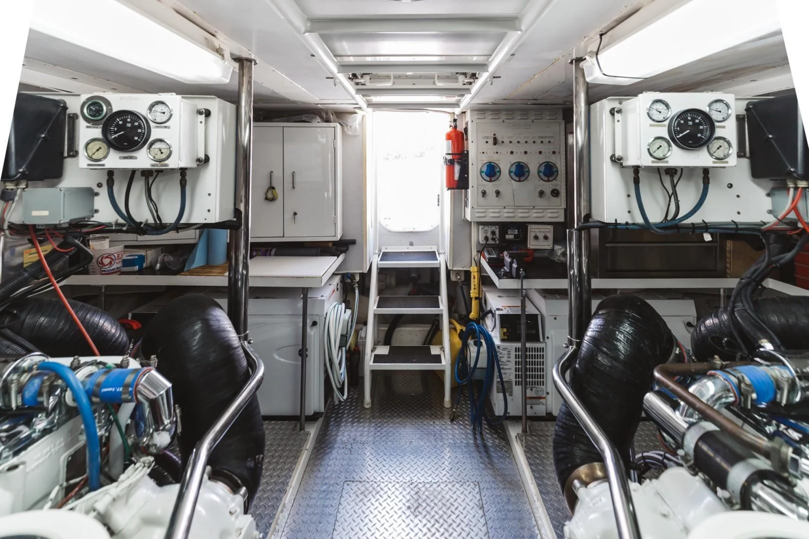 inside of a vehicle aboard DOUBLE EAGLE Yacht for Sale