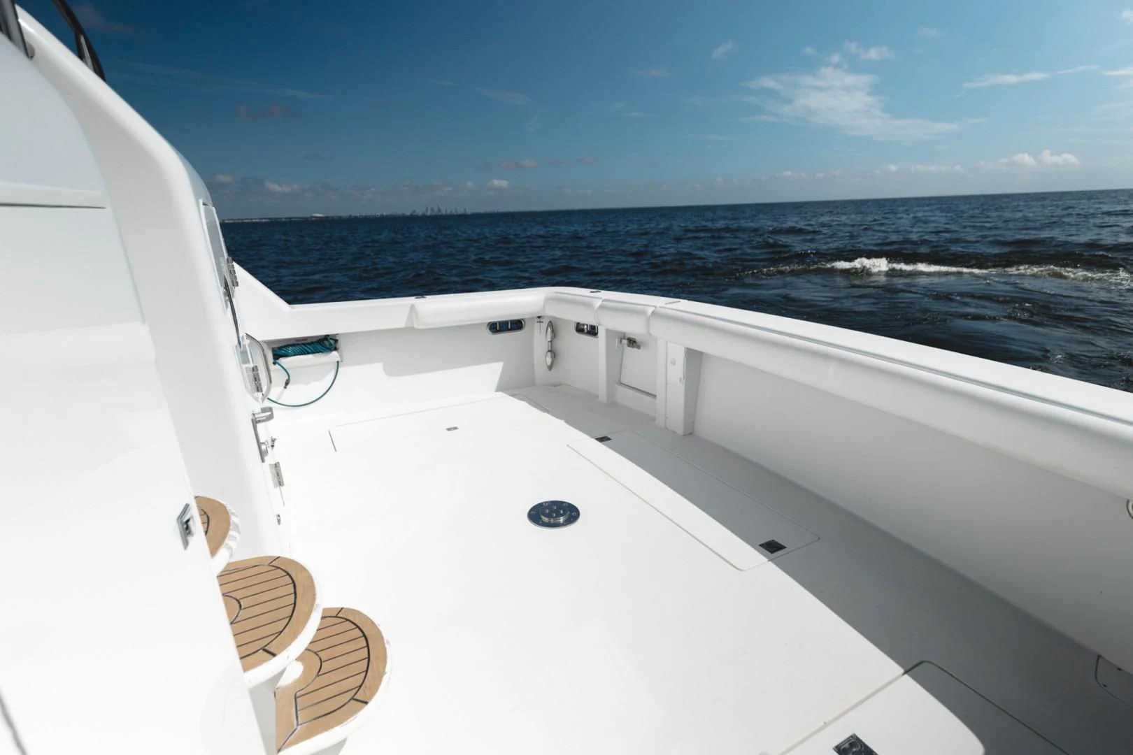 a boat on the water aboard DOUBLE EAGLE Yacht for Sale