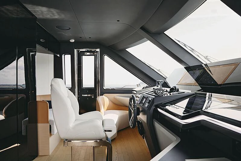 inside of a vehicle aboard SHABBY Yacht for Sale