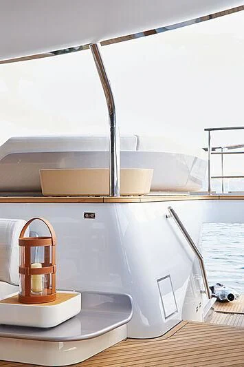 a machine on the counter aboard SHABBY Yacht for Sale