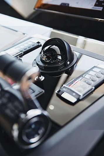 a person holding a camera aboard SHABBY Yacht for Sale