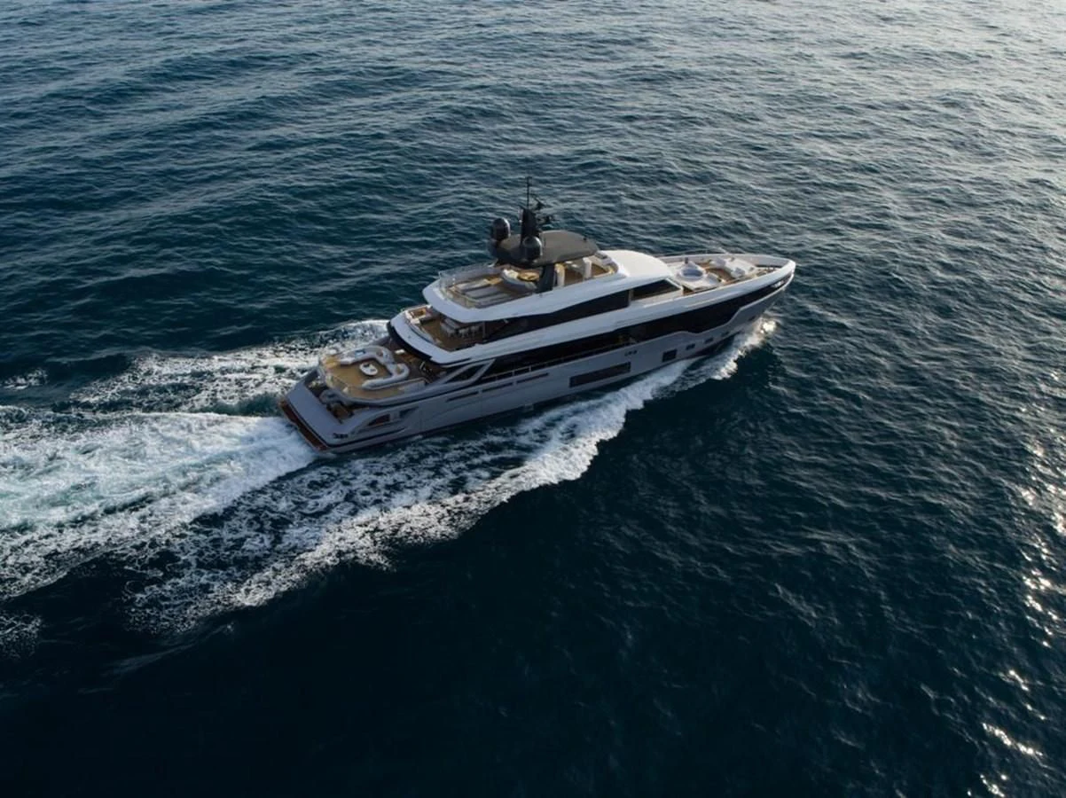 a boat on the water aboard SHABBY Yacht for Sale