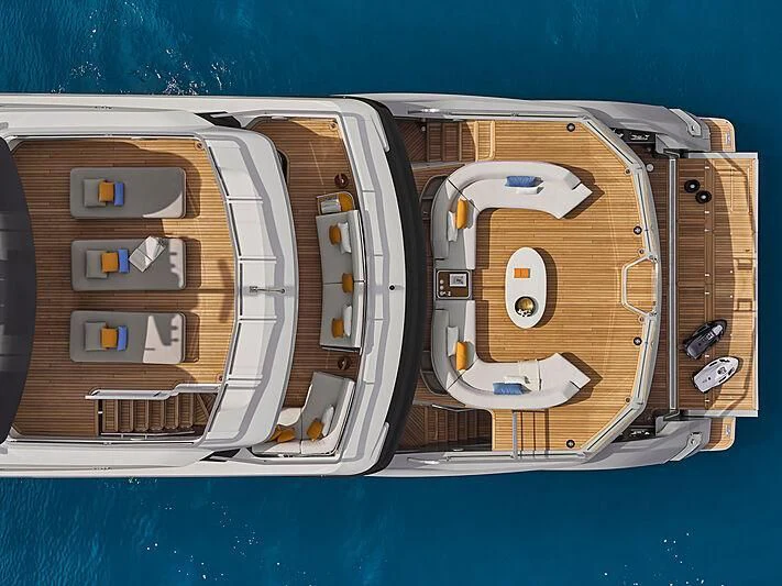 diagram aboard SHABBY Yacht for Sale