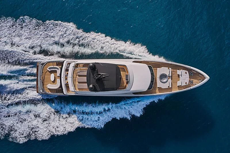 a ship in the water aboard SHABBY Yacht for Sale