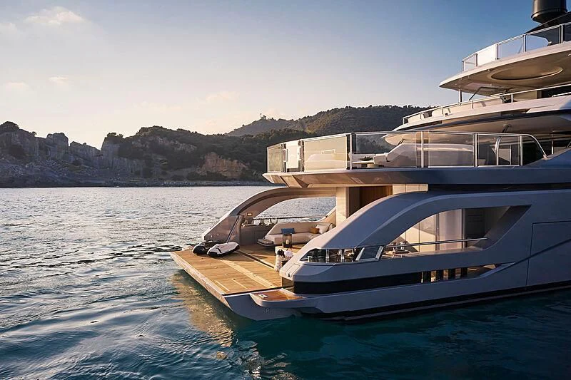 a boat on the water aboard SHABBY Yacht for Sale