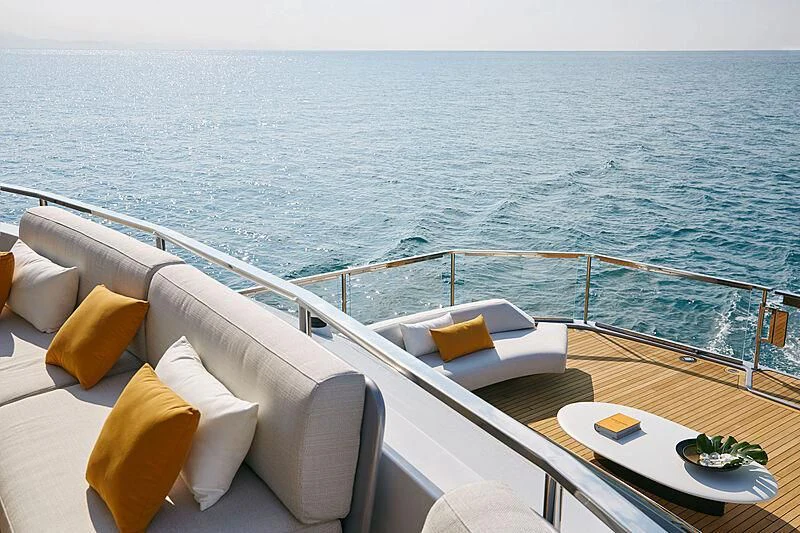 a boat on the water aboard SHABBY Yacht for Sale