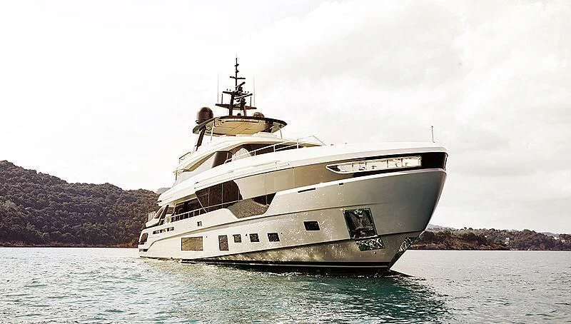 a boat in the water aboard SHABBY Yacht for Sale