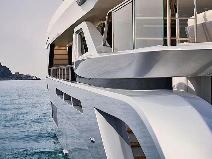a boat on the water aboard SHABBY Yacht for Sale