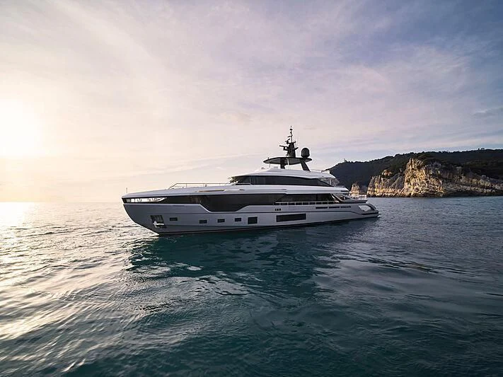 a boat in the water aboard SHABBY Yacht for Sale