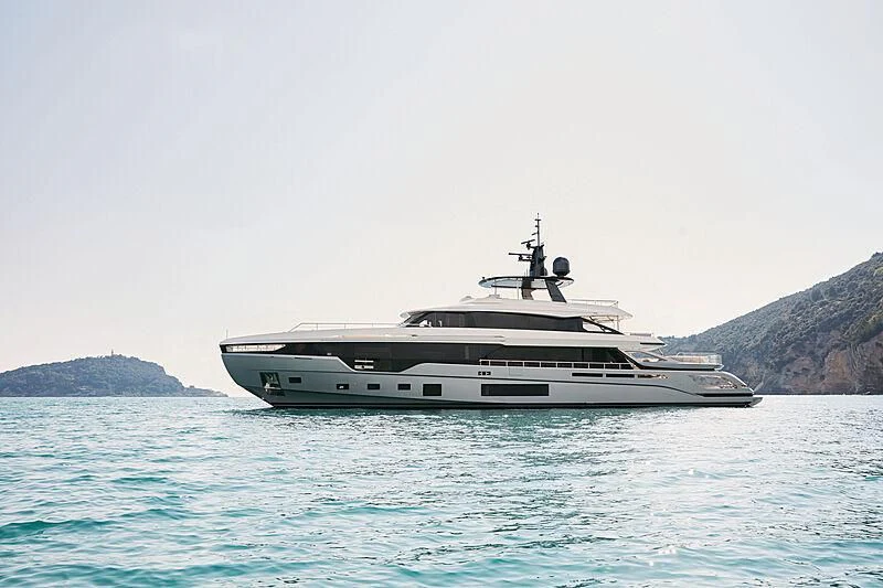 a boat in the water aboard SHABBY Yacht for Sale