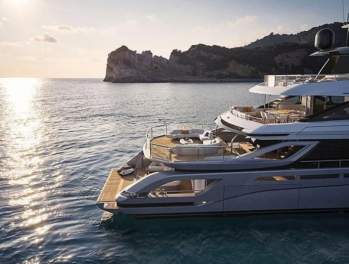 a boat in the water aboard SHABBY Yacht for Sale