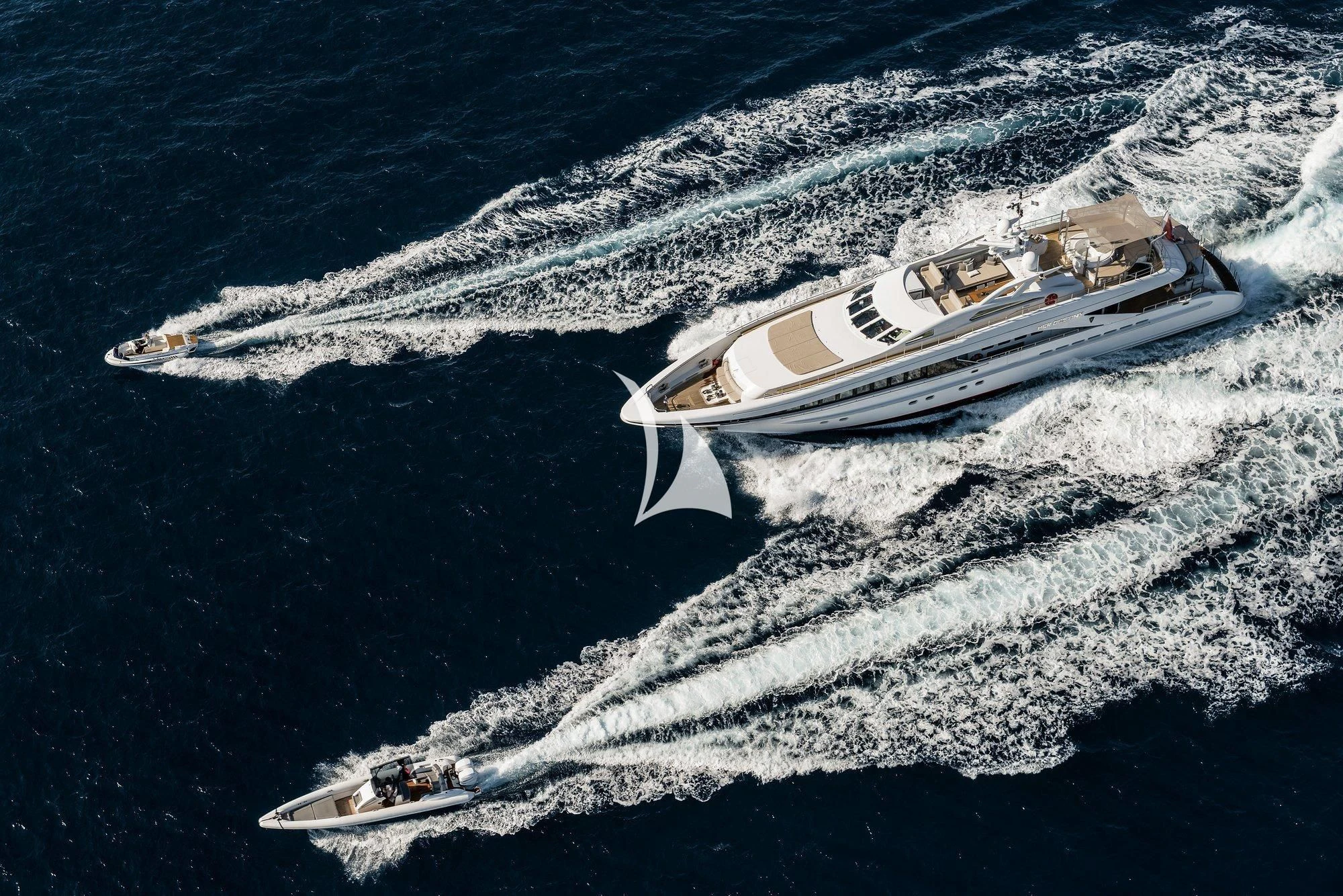 a boat on the water aboard ANGKALIA Yacht for Sale