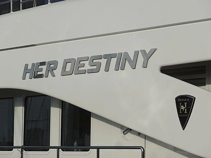 a sign on a building aboard ANGKALIA Yacht for Sale