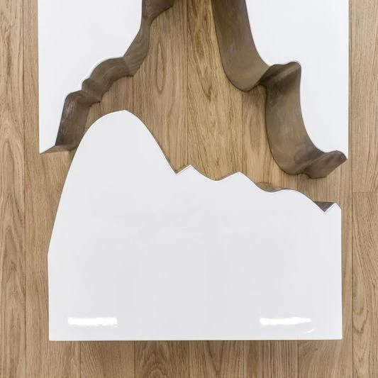 a person's leg with a white sheet of paper on it aboard ANGKALIA Yacht for Sale