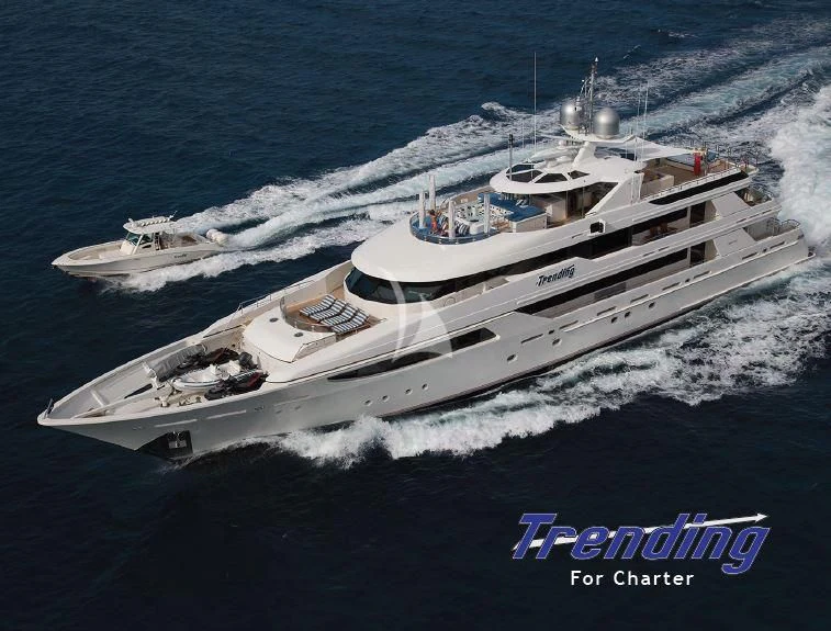 a ship on the water aboard TRENDING Yacht for Sale