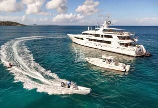 a ship on the water aboard TRENDING Yacht for Sale