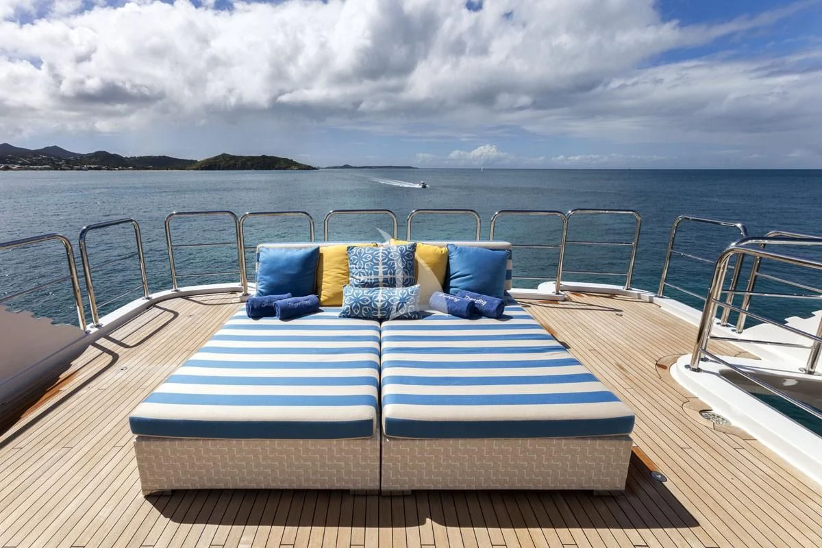 a boat on the water aboard TRENDING Yacht for Sale