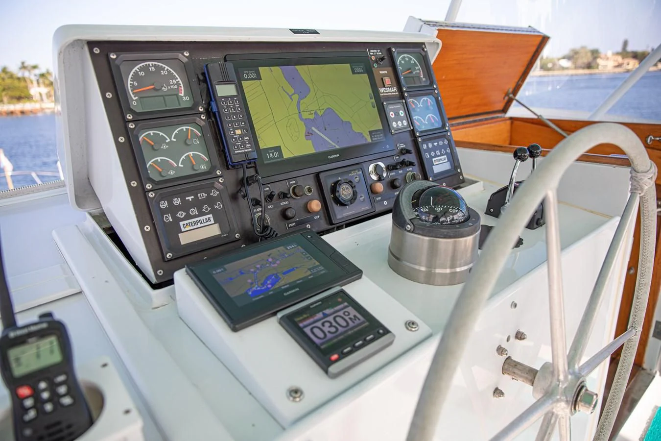 a machine on the counter aboard KOALA Yacht for Sale