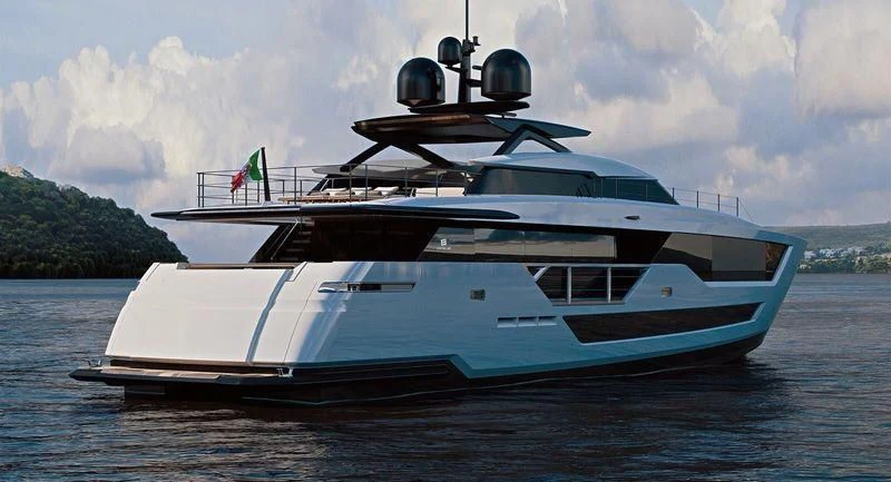 a boat on the water aboard SELIN Yacht for Sale