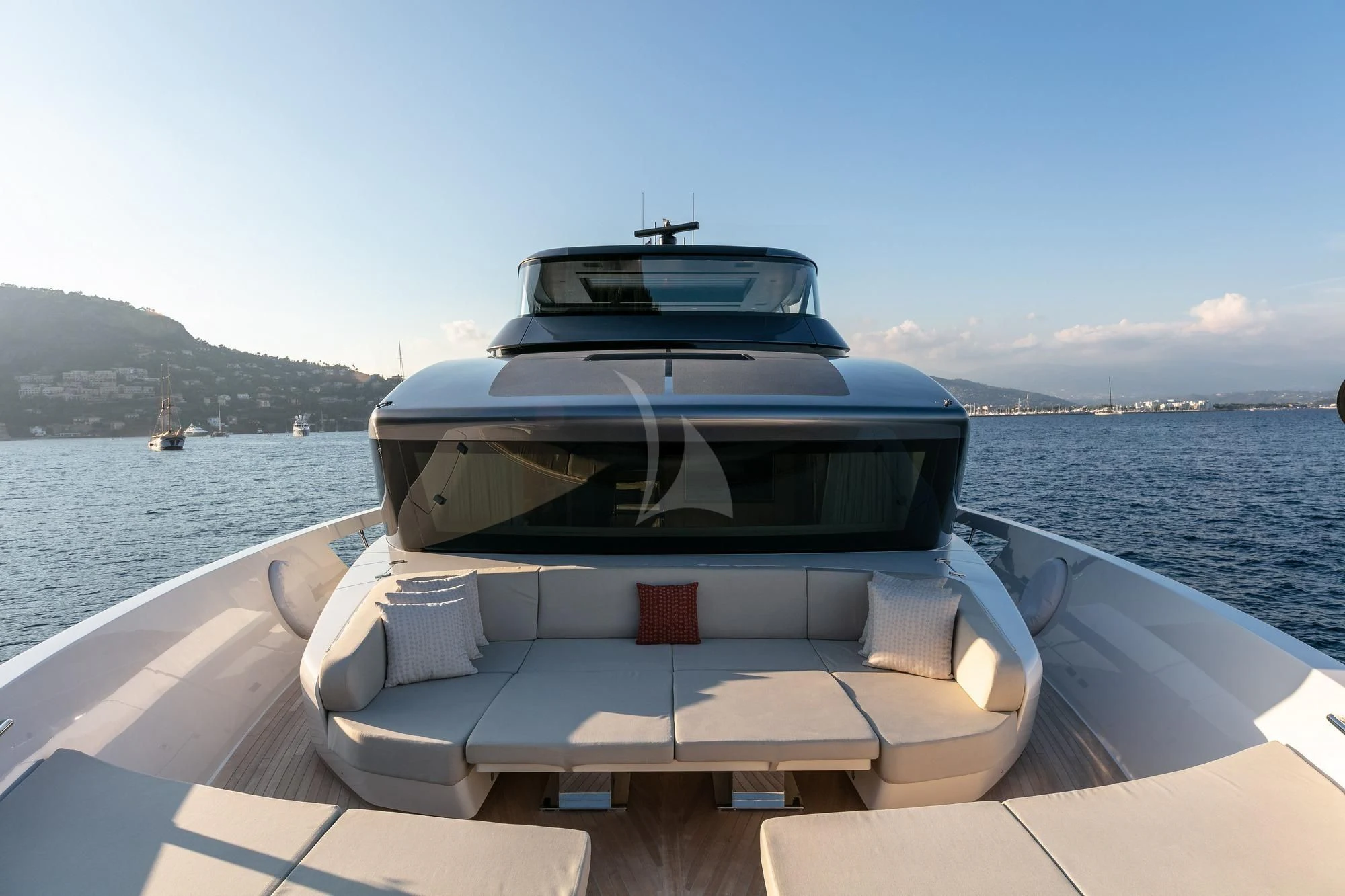a boat on a boat aboard BELLE DE NUIT Yacht for Sale