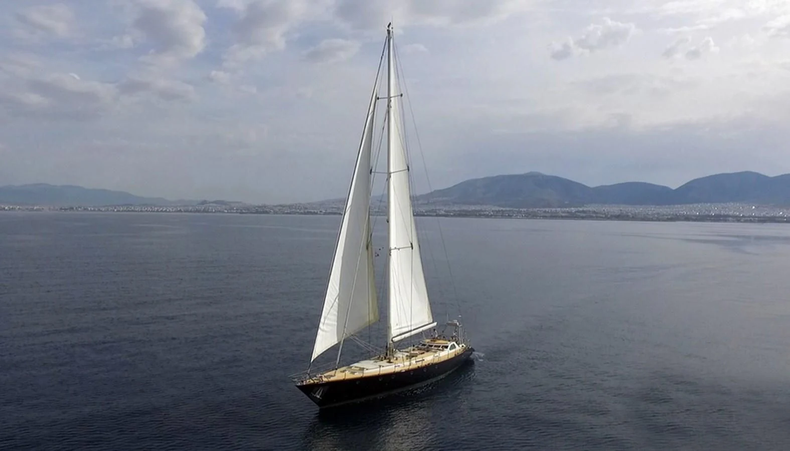 a sailboat in the water aboard WIND OF CHANGE Yacht for Charter