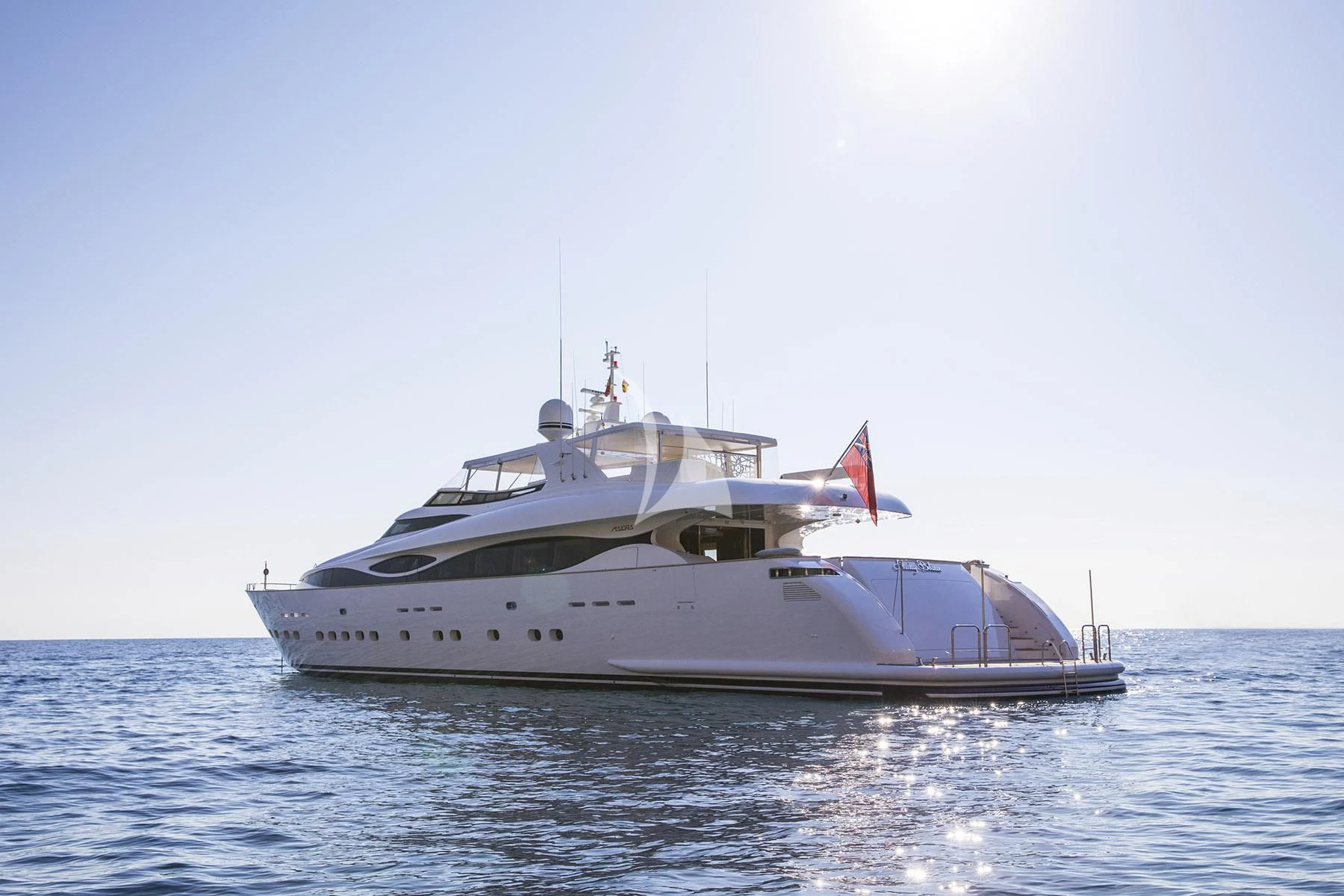 a boat in the water aboard ALWAYS BELIEVE Yacht for Sale