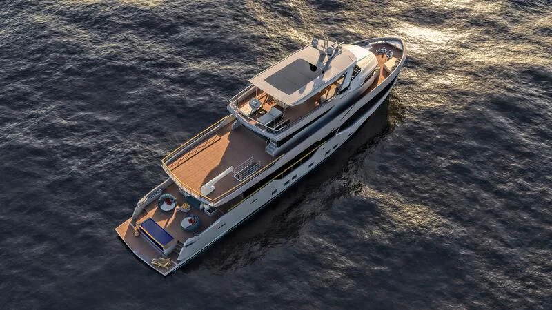 a boat in the water aboard NUMARINE 40MXP #2 Yacht for Sale