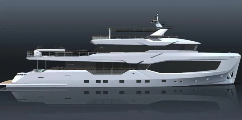 a cruise ship in the water aboard NUMARINE 40MXP #2 Yacht for Sale