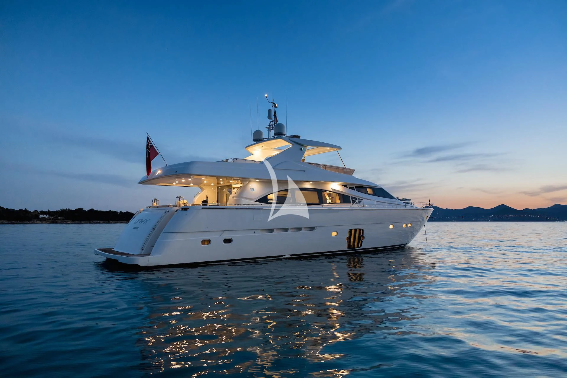 a boat on the water aboard ONYX Yacht for Charter