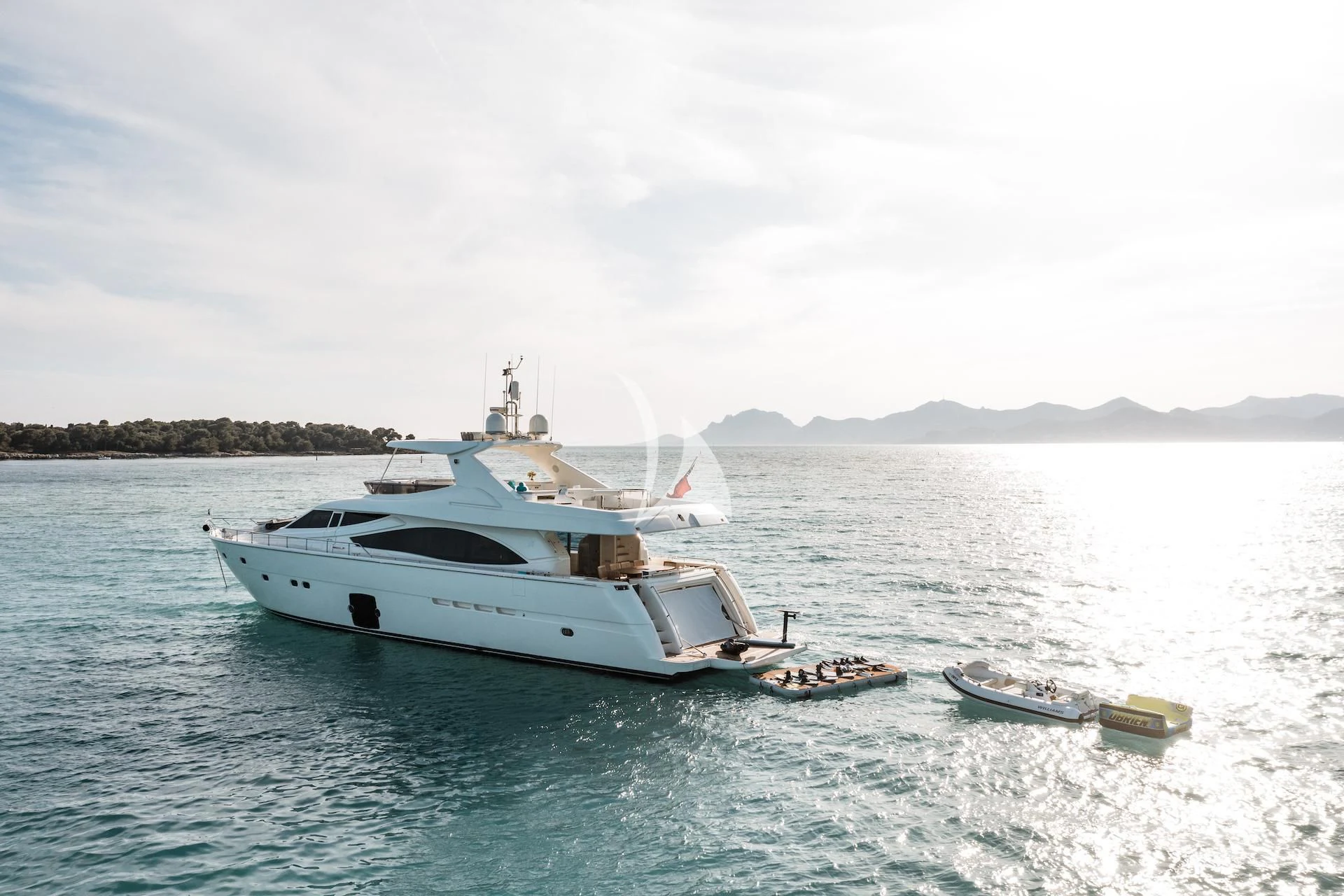 a boat on the water aboard ONYX Yacht for Charter