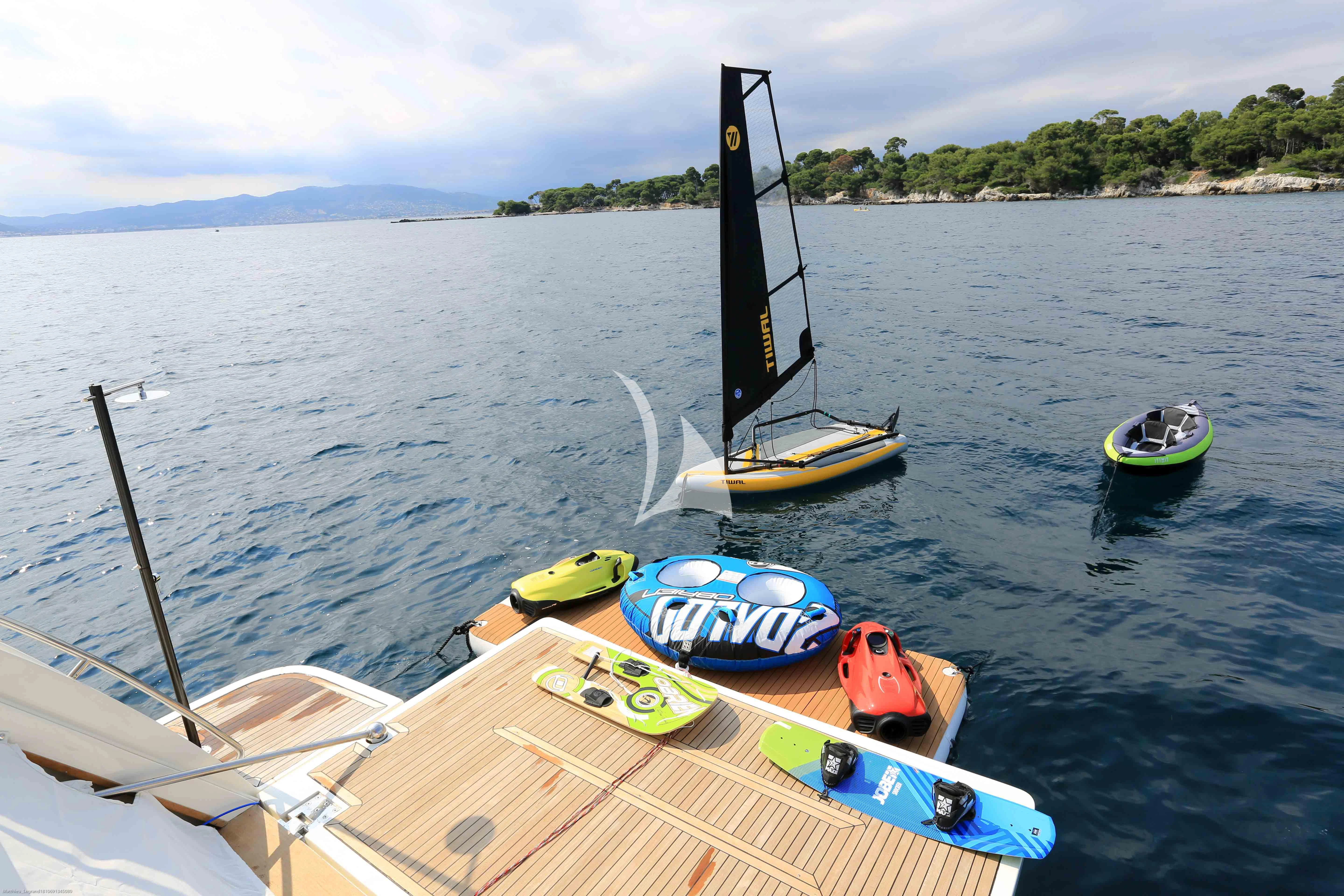 boats on the water aboard ONYX Yacht for Charter