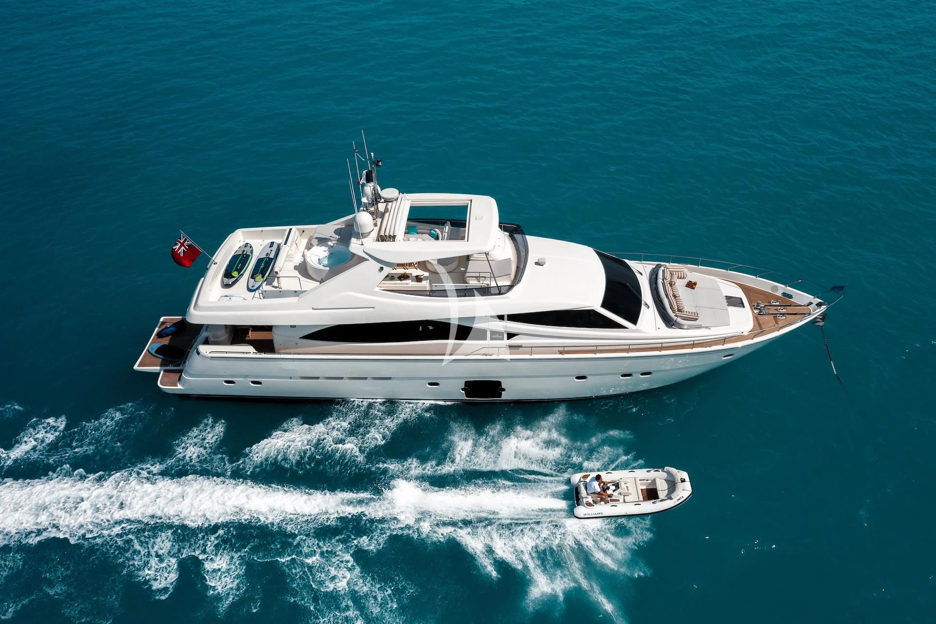 a boat on the water aboard ONYX Yacht for Charter