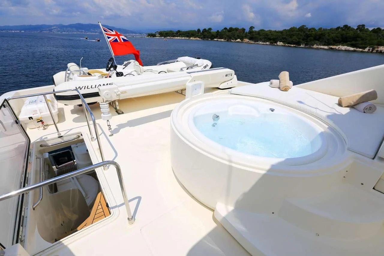 a boat on the water aboard ONYX Yacht for Charter