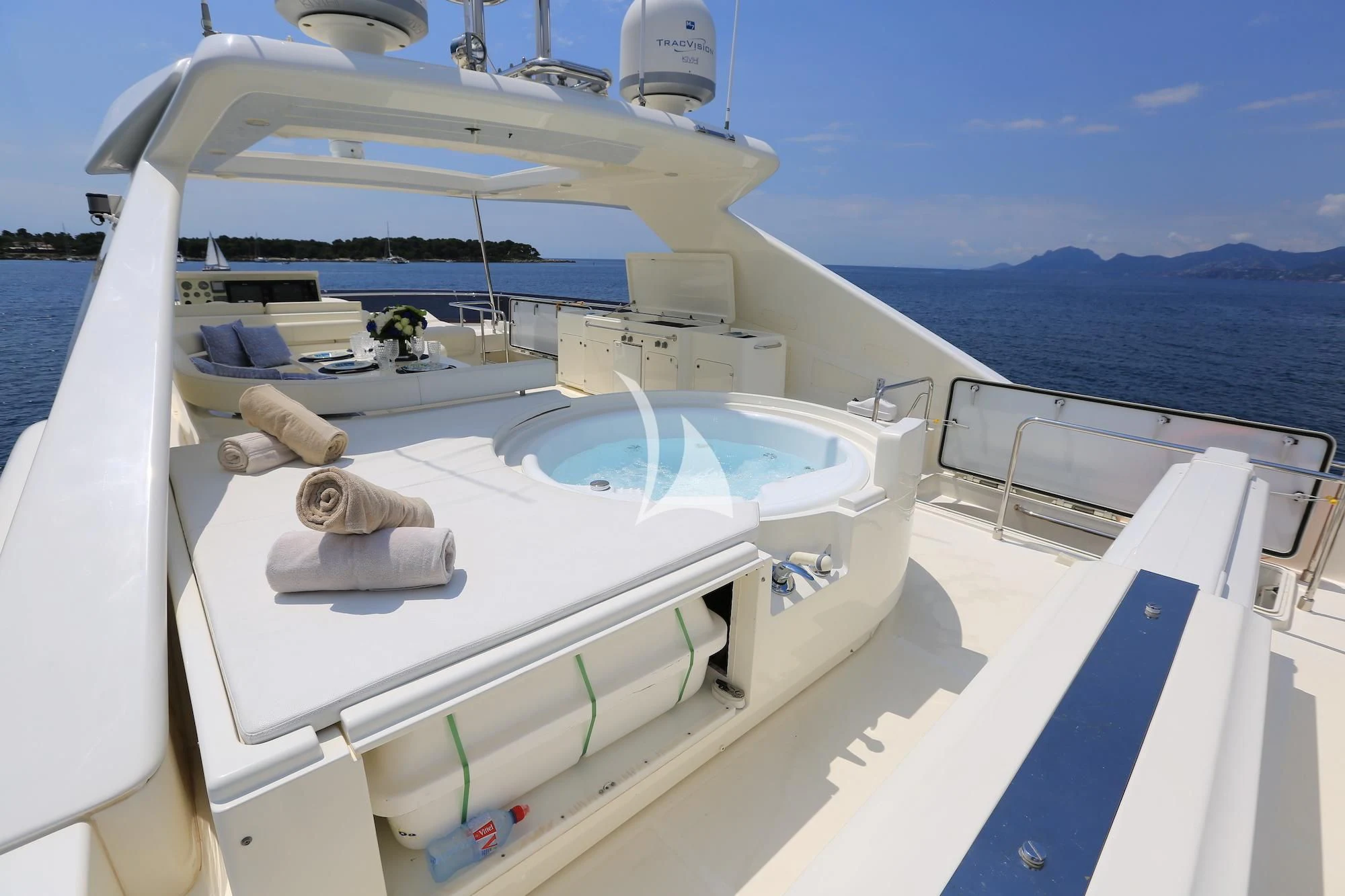 a boat on the water aboard ONYX Yacht for Charter