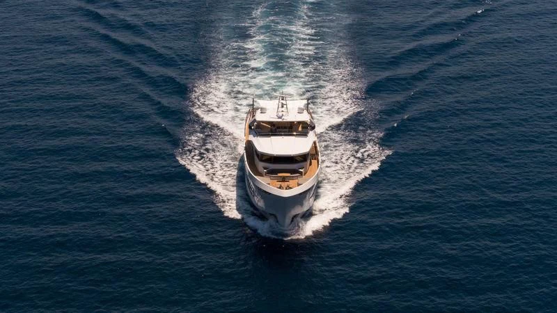 a boat on the water aboard MARLA Yacht for Sale